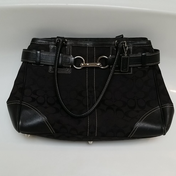 Coach Handbags - Coach Hamton Signature Print Tote